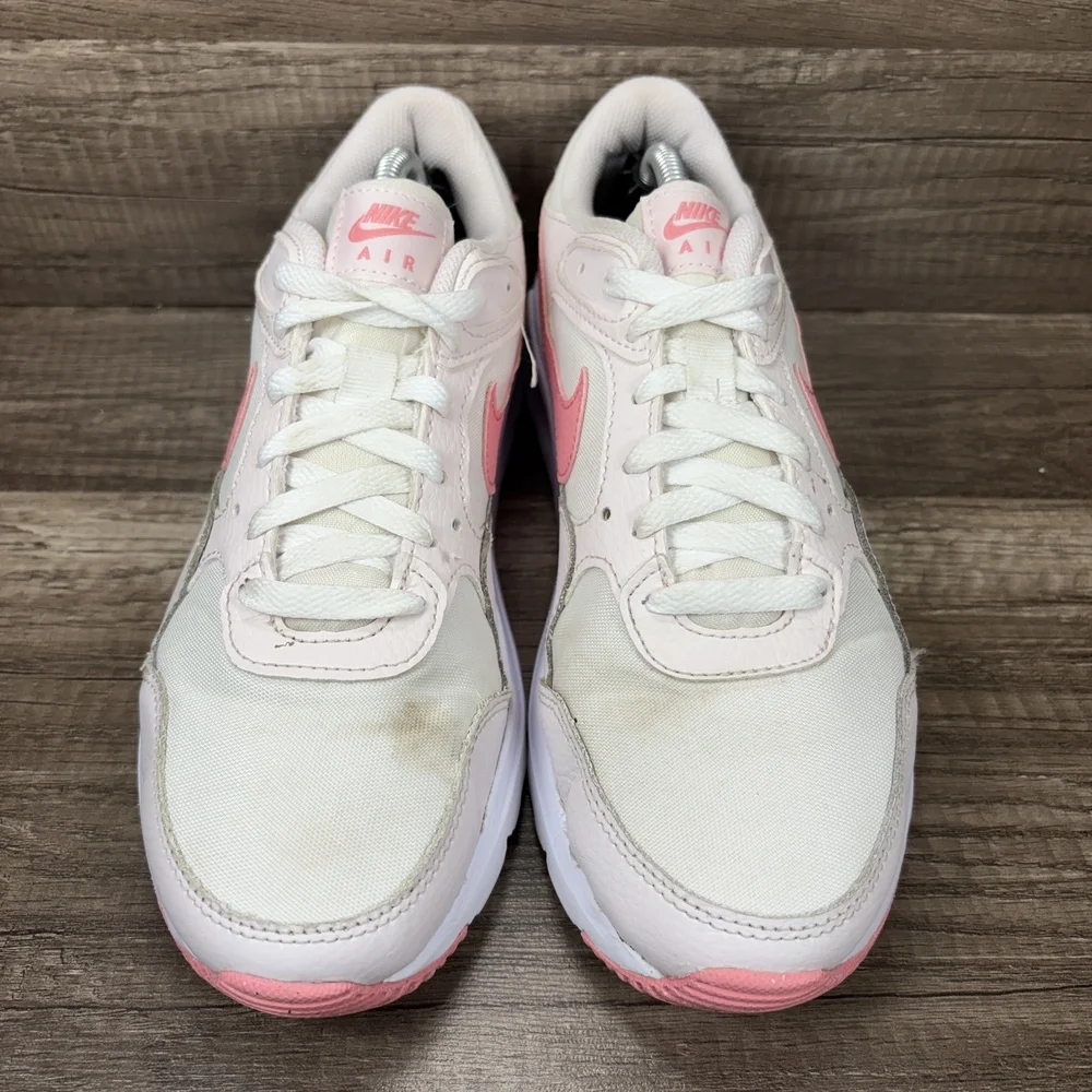 Nike Air Max White Pink Womens US Size 7.5 EUR 38.5 CW4554-601 Sneakers